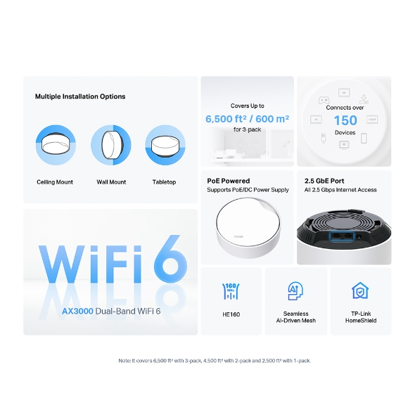 TP-Link Deco X50-PoE (1-pack) - Image 3