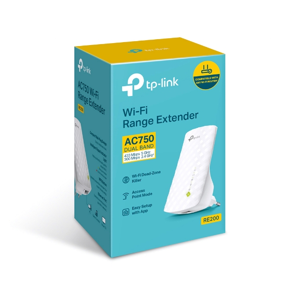 TP-Link RE200 AC750 Wi-Fi Range Extender - Image 7