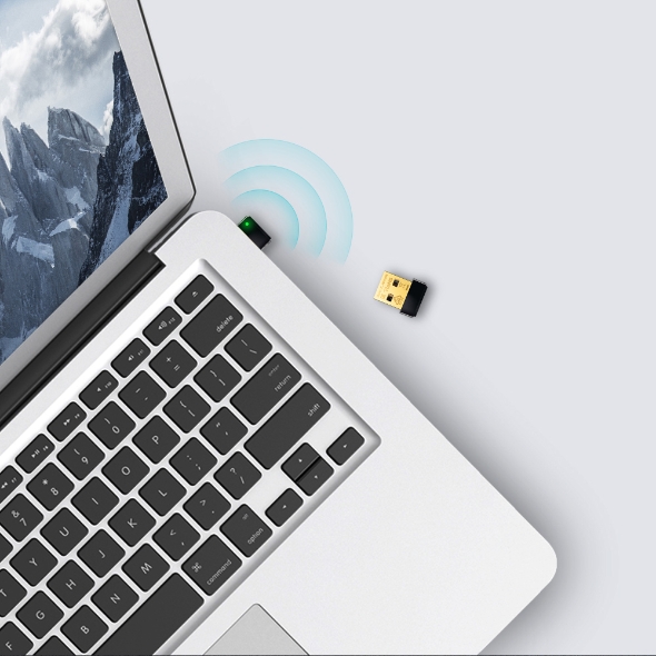 TP-Link TL-WN725N 150Mbps Nano Wi-Fi USB Adapter - Image 4