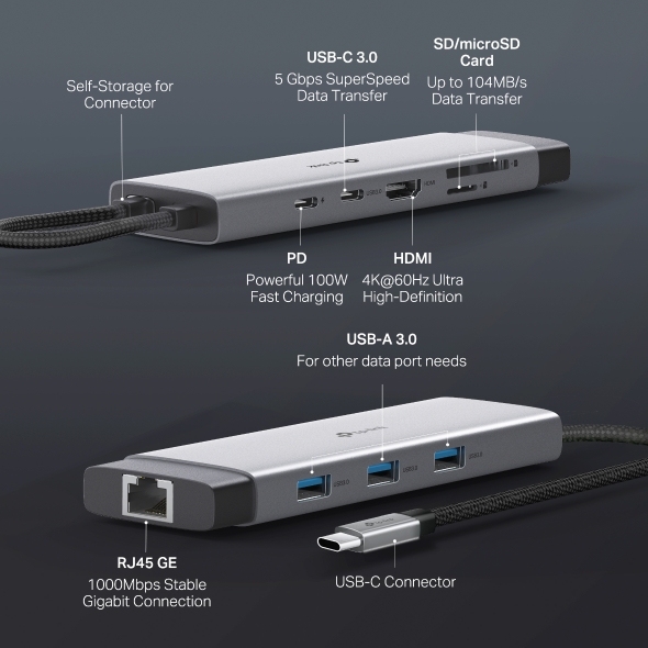 TP-Link UH9120C USB Type-C 9-Port Hub - Image 6