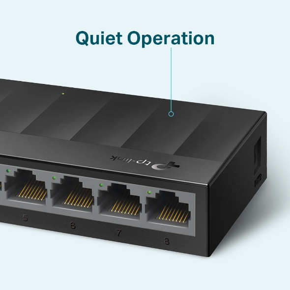 TP-Link LS1008G LiteWave 8-Port Gigabit Desktop Switch - Image 4