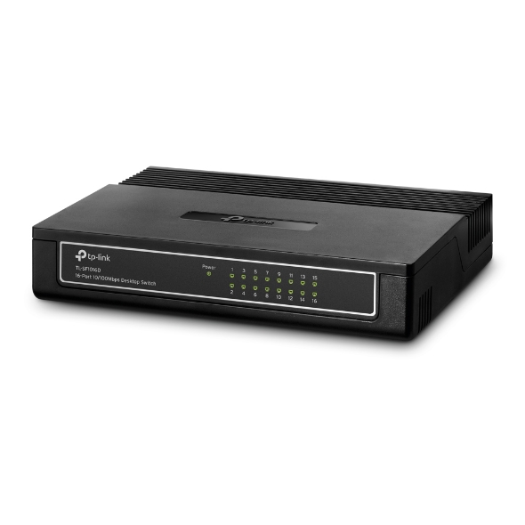 TP-Link TL-SF1016D 16-Port 10/100Mbps Desktop Switch - Image 2