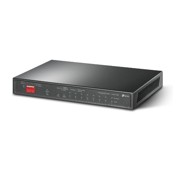 TP-Link TL-SG1210MP 10-Port Gigabit Desktop/Rackmount PoE+ Switch - Image 2