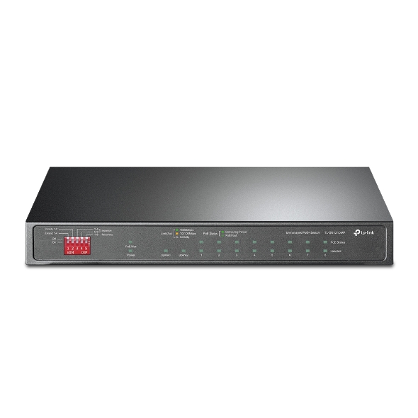 TP-Link TL-SG1210MP 10-Port Gigabit Desktop/Rackmount PoE+ Switch