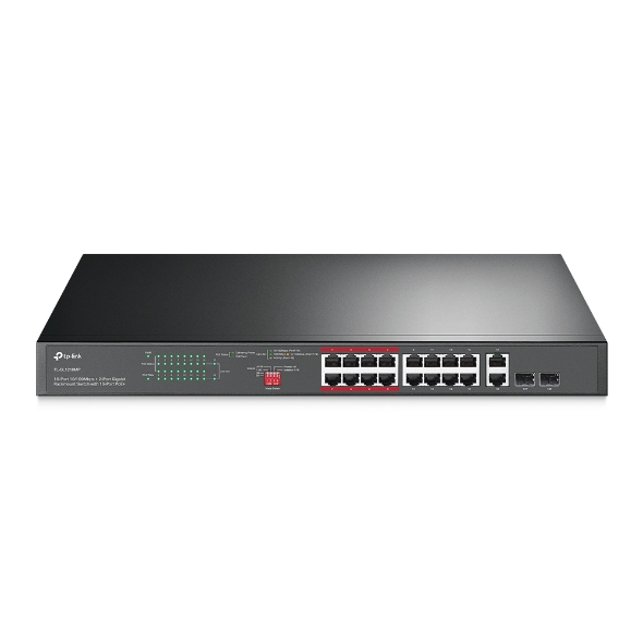 TP-Link TL-SL1218MP 18-Port 10/100Mbps PoE+ Switch