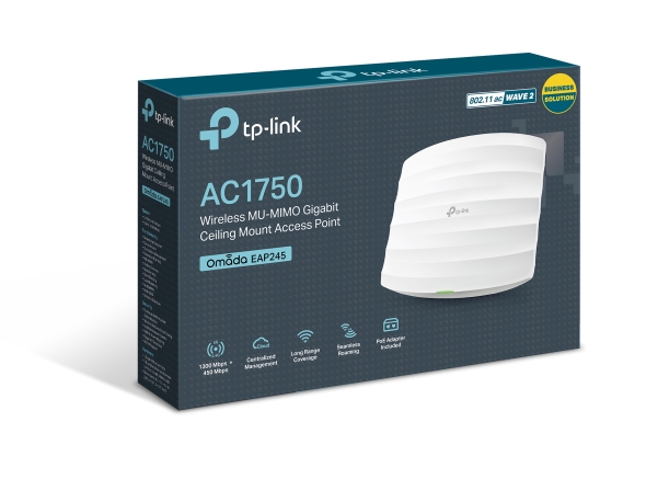 TP-Link EAP245 AC1750 Wireless MU-MIMO Gigabit Ceiling Mount Access Point - Image 5
